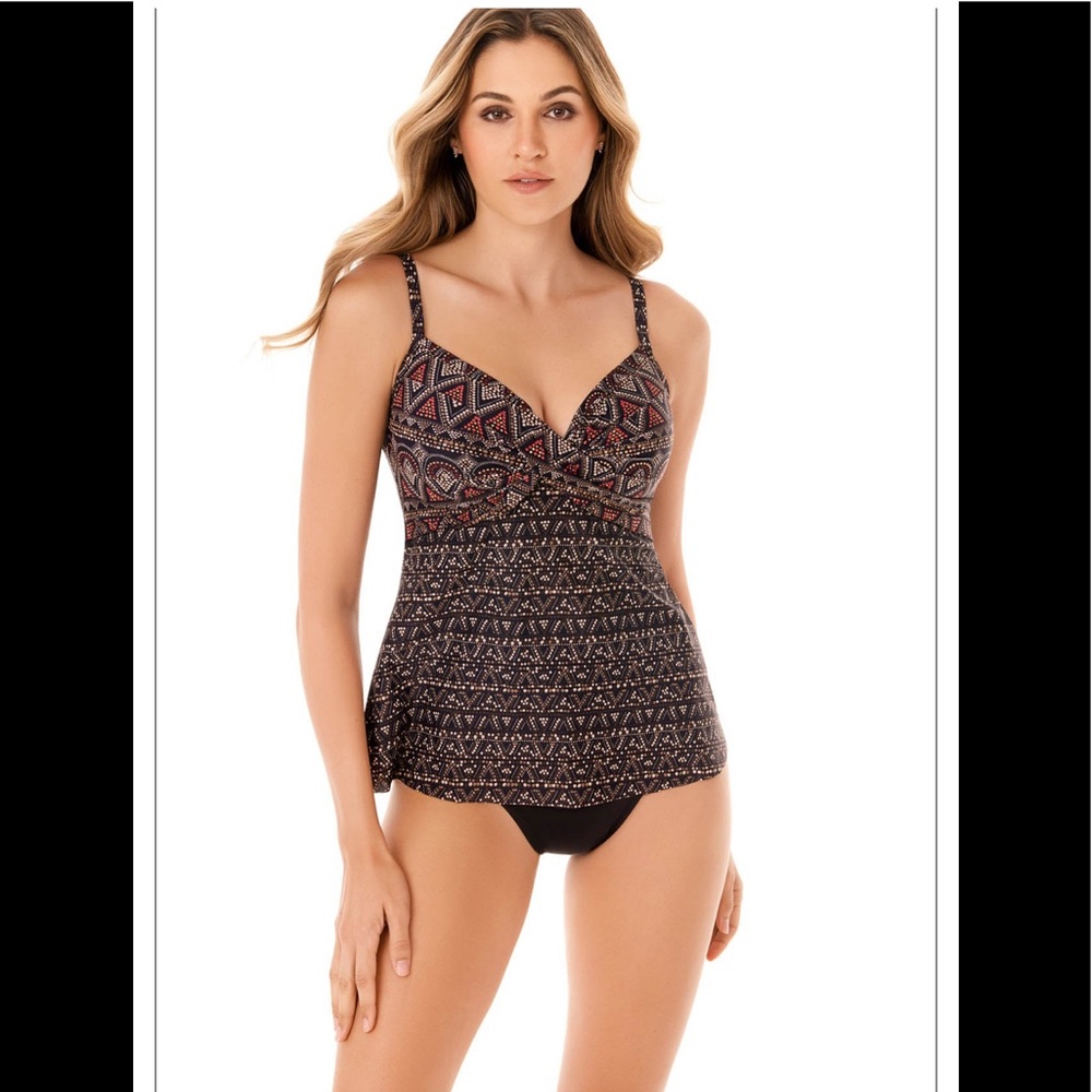 Miraclesuit Myra Underwire Bra Tankini Top